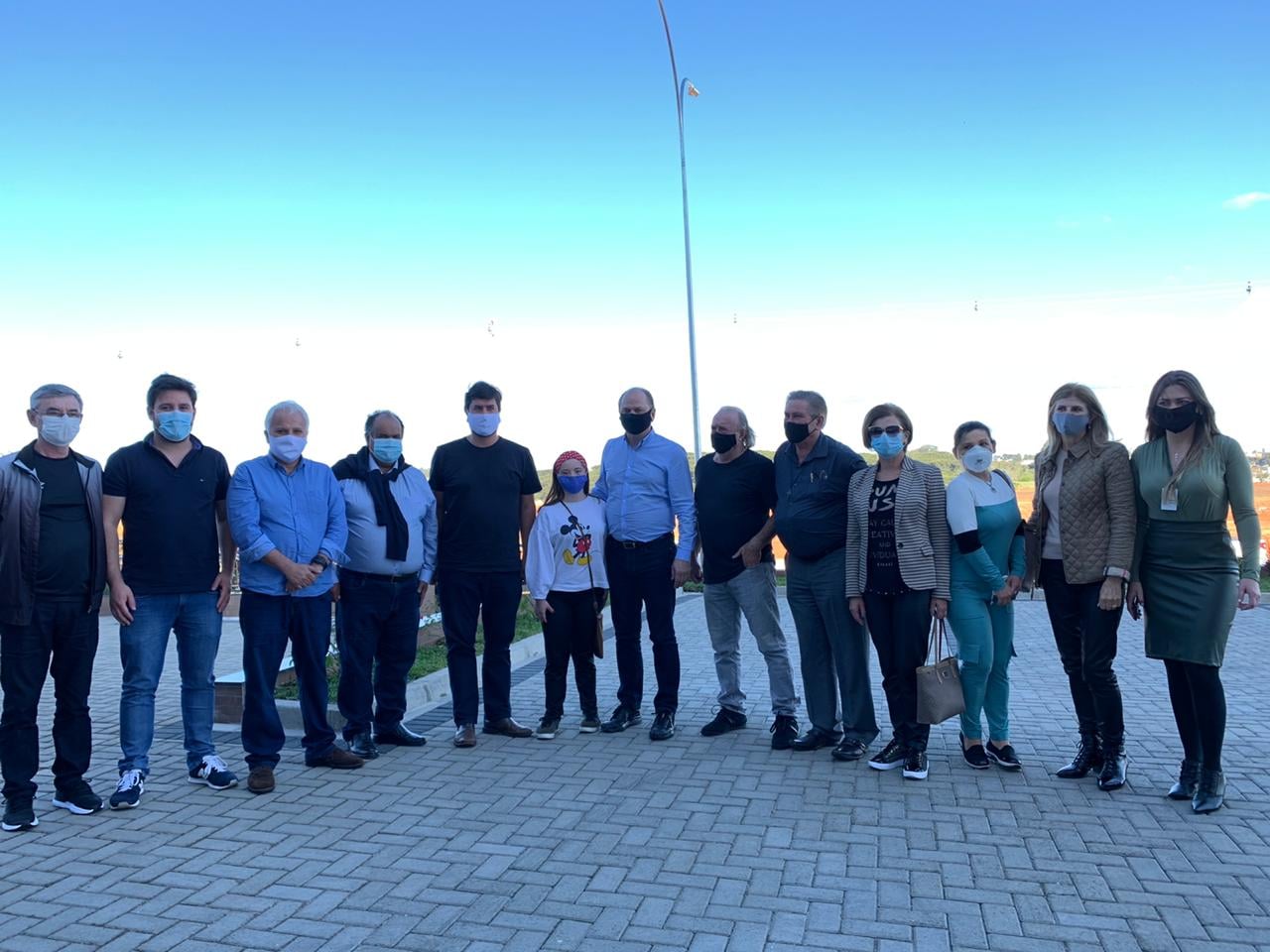 DEPUTADO FEDERAL RICARDO BARROS VISITA O CÂNCER CENTER