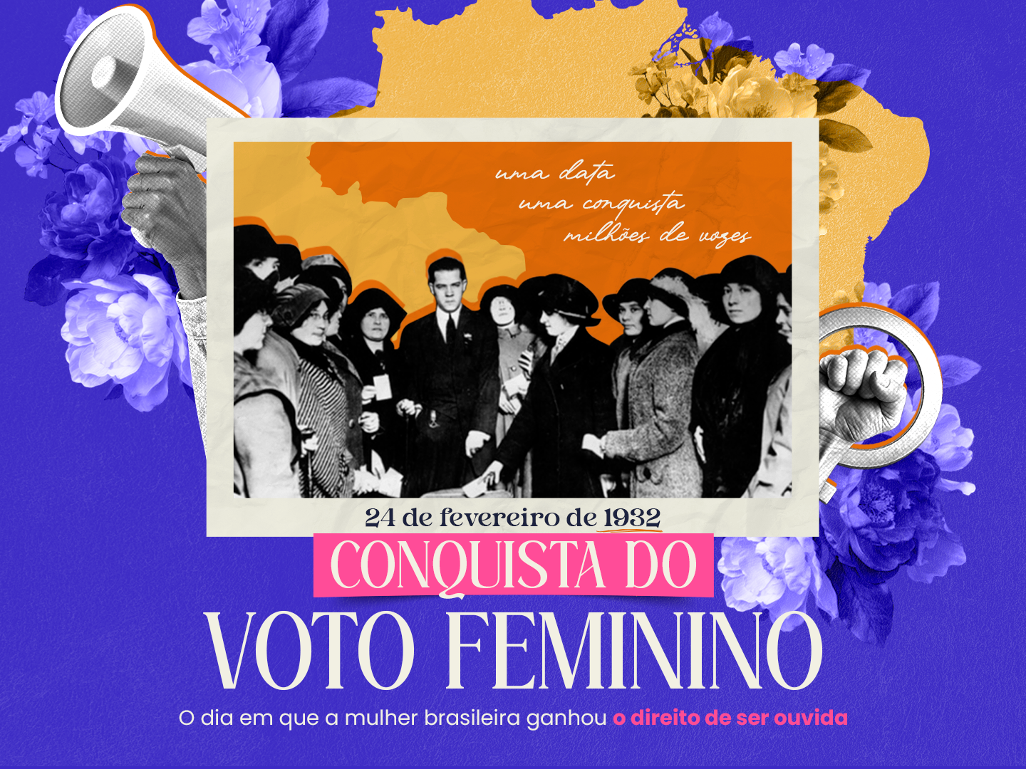 92 Anos do Voto Feminino: Bancada da Câmara de Guarapuava celebra conquista que mudou a democracia no Brasil