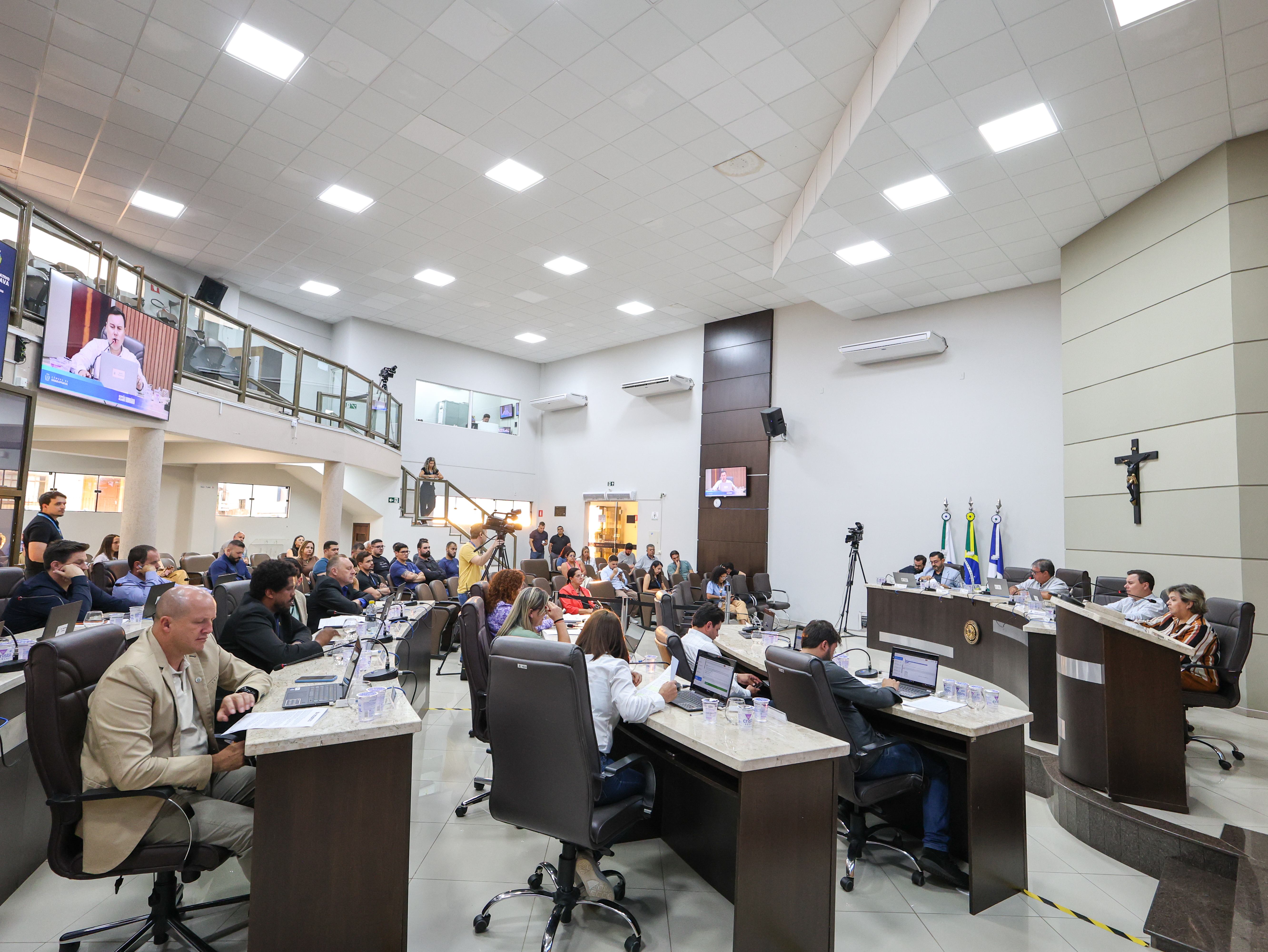 Câmara de Guarapuava aprova em 1ª votação crédito de R$ 23 milhões para pavimentação em concreto da estrada Palmeirinha–Baú