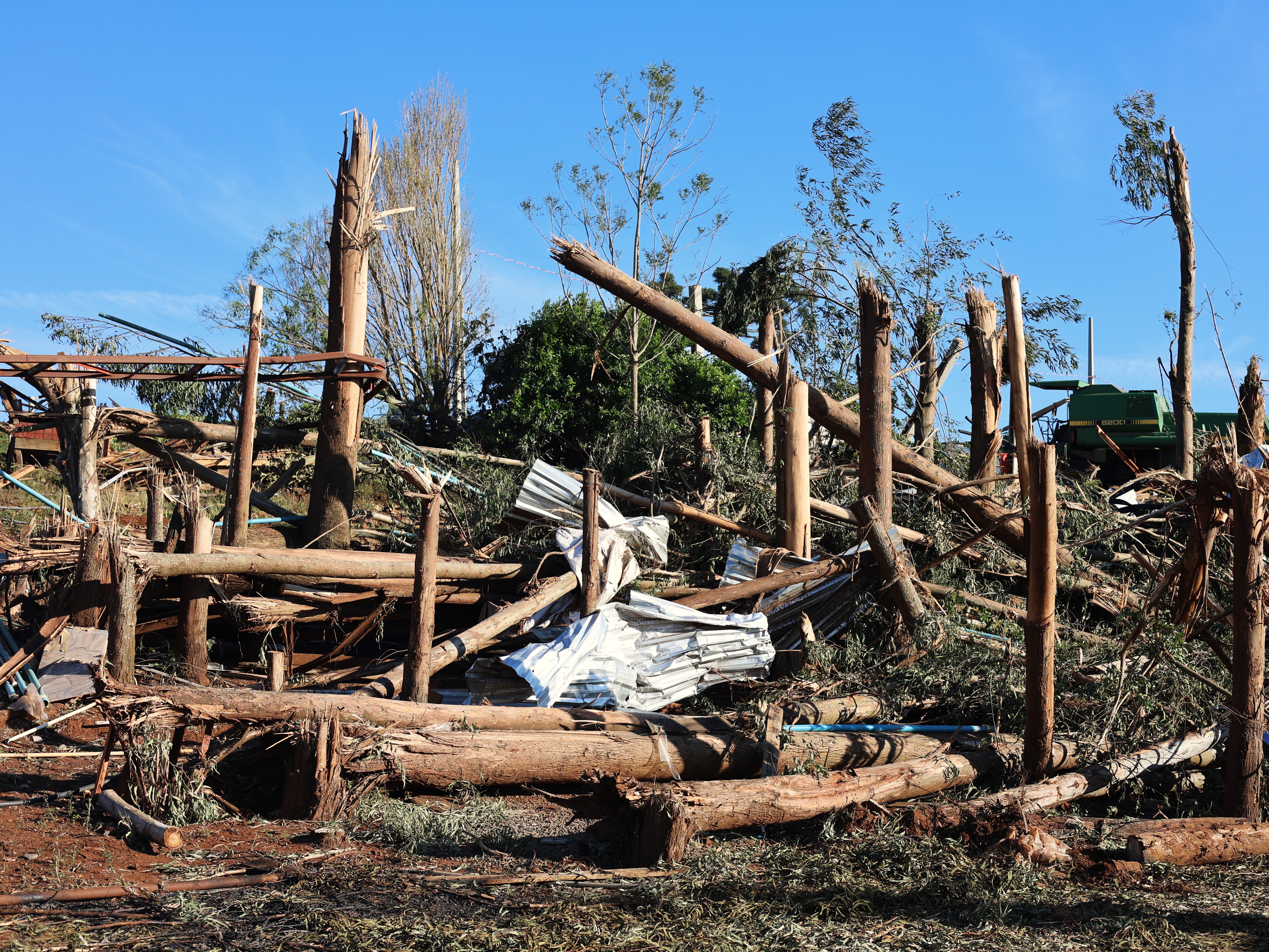 Câmara de Guarapuava aprova requerimento para uso emergencial de madeira derrubada no tornado
