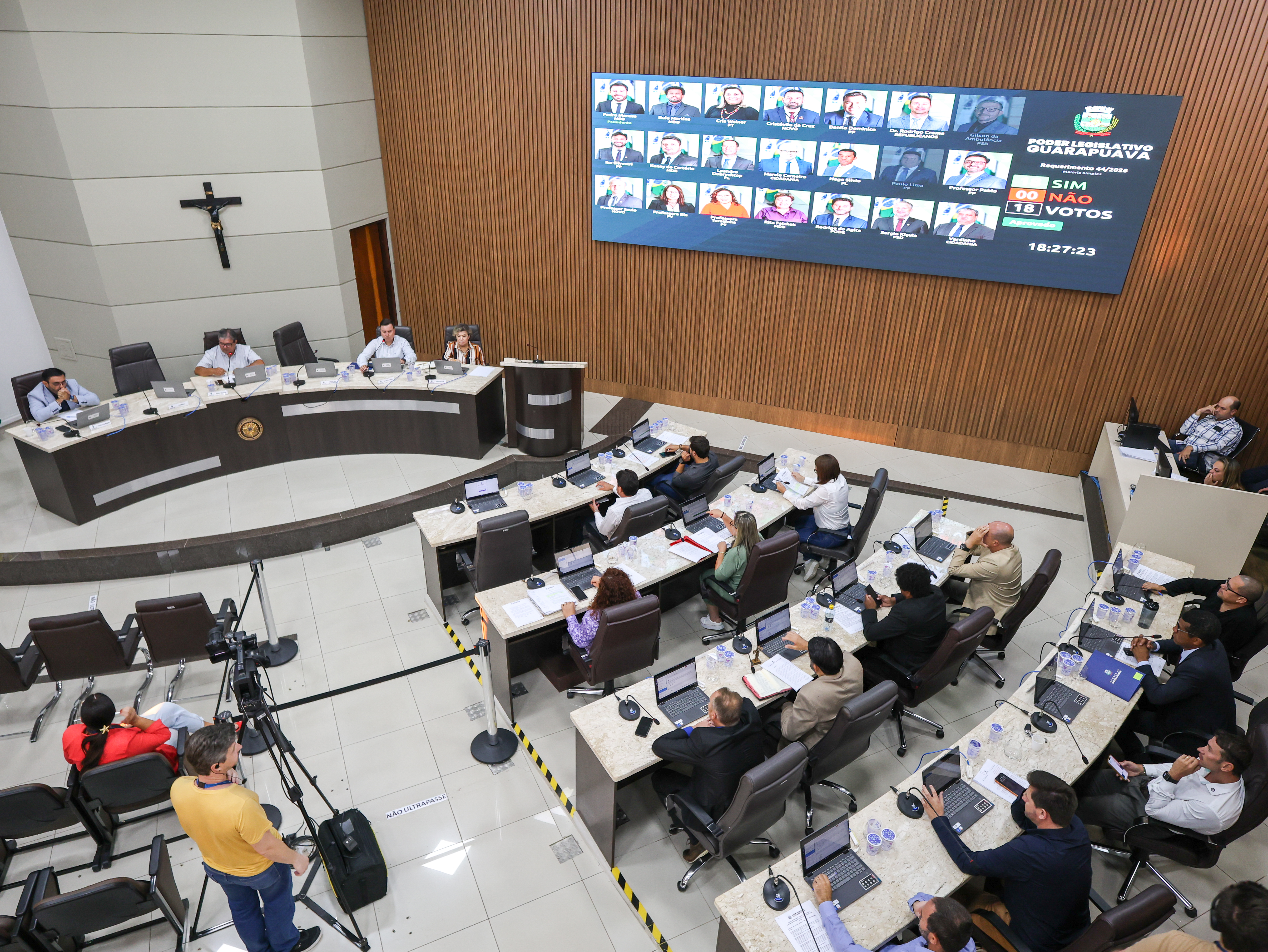 Câmara de Guarapuava discute nesta segunda-feira (09/03) pacote de investimentos e infraestrutura viária