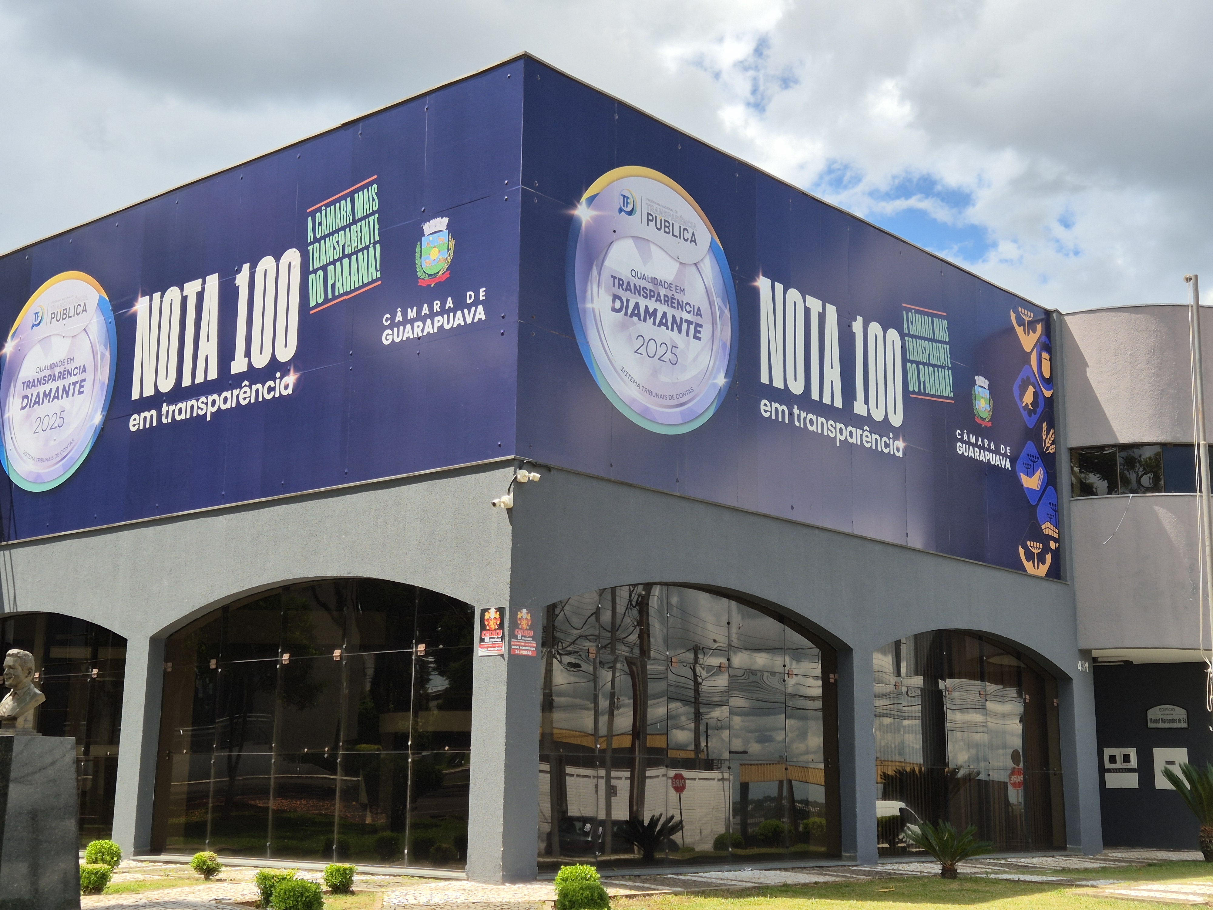 Câmara de Guarapuava espera repetir recordes de transparência e economia em 2026
