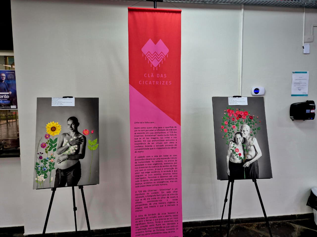 Câmara de Guarapuava exibe exposição “Clã das Cicatrizes” no Outubro Rosa 