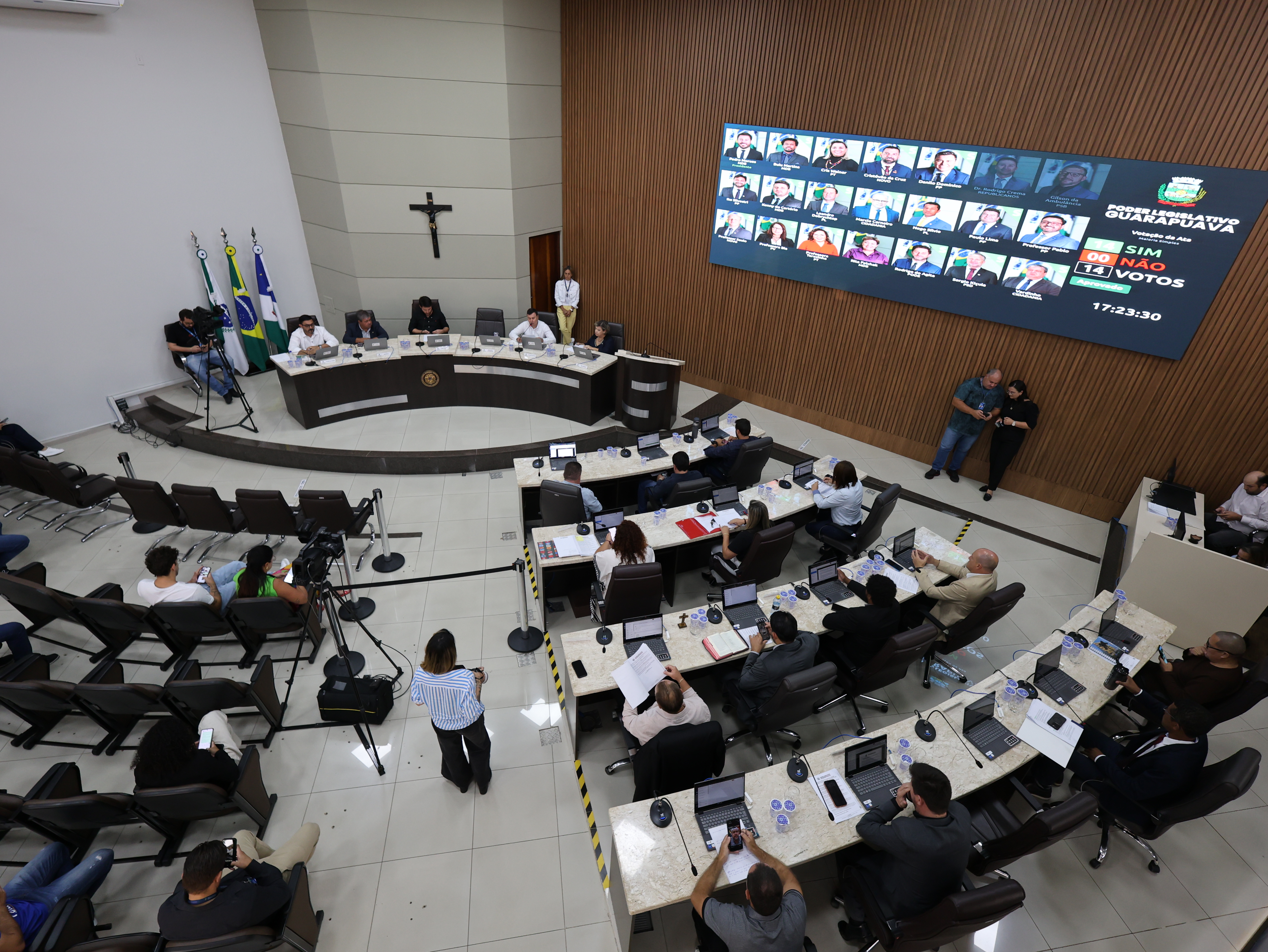 Câmara de Guarapuava vota criação da Guarda Municipal e analisa requerimentos nesta quarta-feira (25/02)