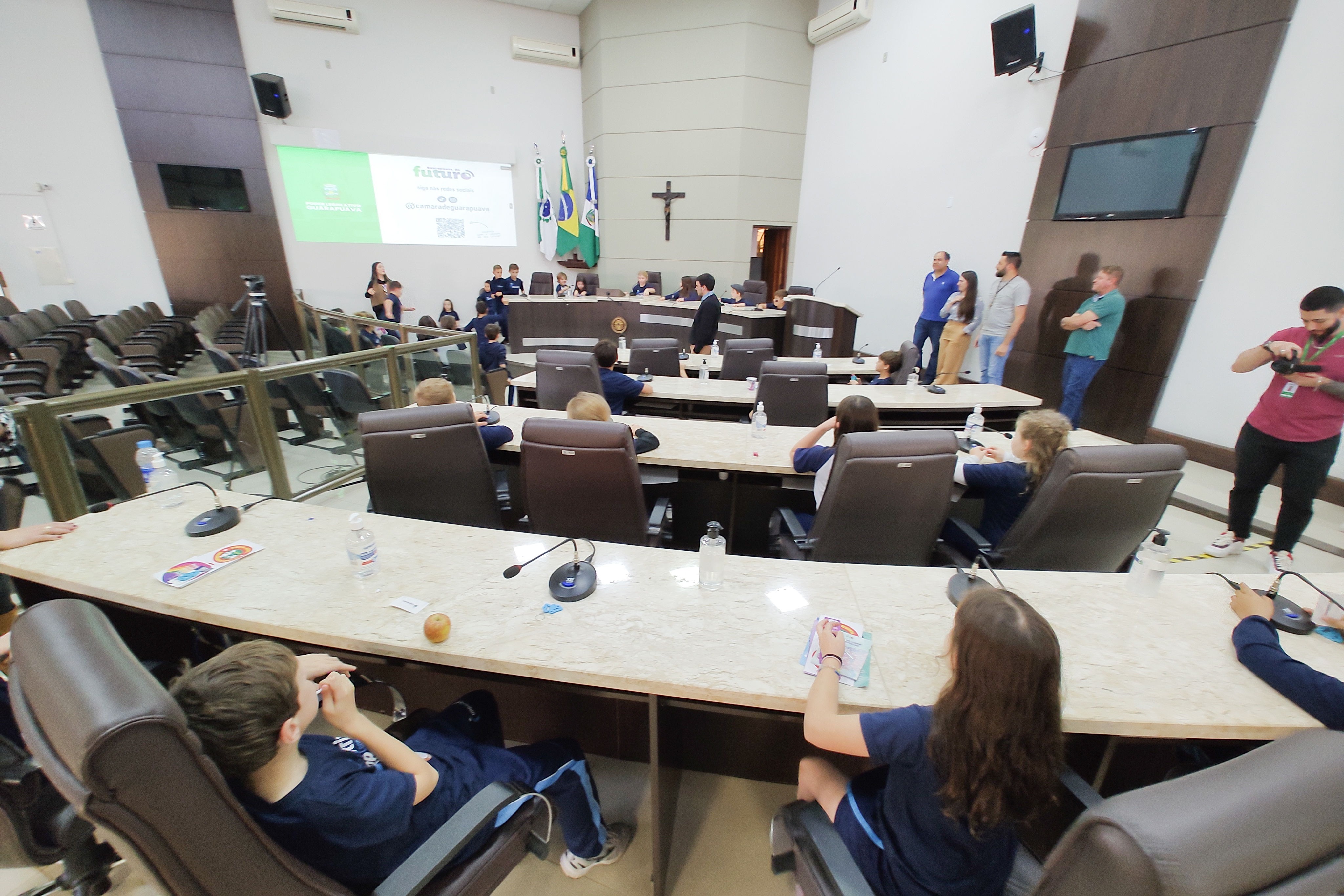 Câmara receberá alunos do projeto Parlamento Jovem