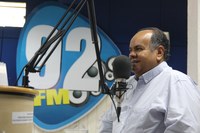 João Napoleão destaca trabalhos do Legislativo em entrevista à 92FM