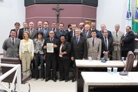 Maestro Celso Luiz Pinheiro é homenageado pela Câmara