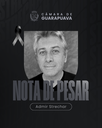 Nota de Pesar - Admir Strechar