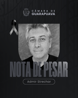 Nota de Pesar - Admir Strechar
