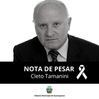 Nota de Pesar - Ex-Vereador Cleto Tamanini