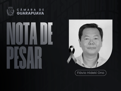 Nota de Pesar - Flavio Hideki Ono