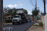 Obras de recuperação asfáltica no Jardim Pérola do Oeste foi sob Requerimento elaborado por legislador 