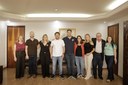 Poder Legislativo recebe a visita do deputado estadual Requião Filho Poder Legislativo recebe a visita do deputado estadual Requião Filho