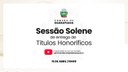 Sessão Solene marca os 173 anos da Câmara de Guarapuava com entrega de títulos honoríficos