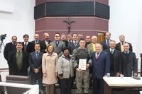 Soldado da PM recebe Moção de Aplausos e Congratulações