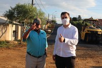 VEREADOR DANILO DOMINICO ACOMPANHA REALIZAÇÃO DE UMA DE SUAS REIVINDICAÇÕES